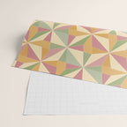 Kaleidoscope Tile Pattern XIII Neutral Earthy Pastel Wrapping Paper Gallery Image 2