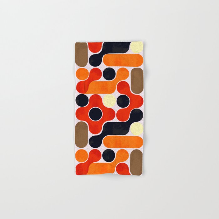 Mid-century geometry no4 Towels Gallery Image 1