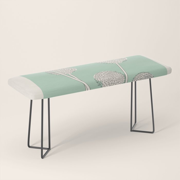 Abstract Dandelions Bench Gallery Image 1