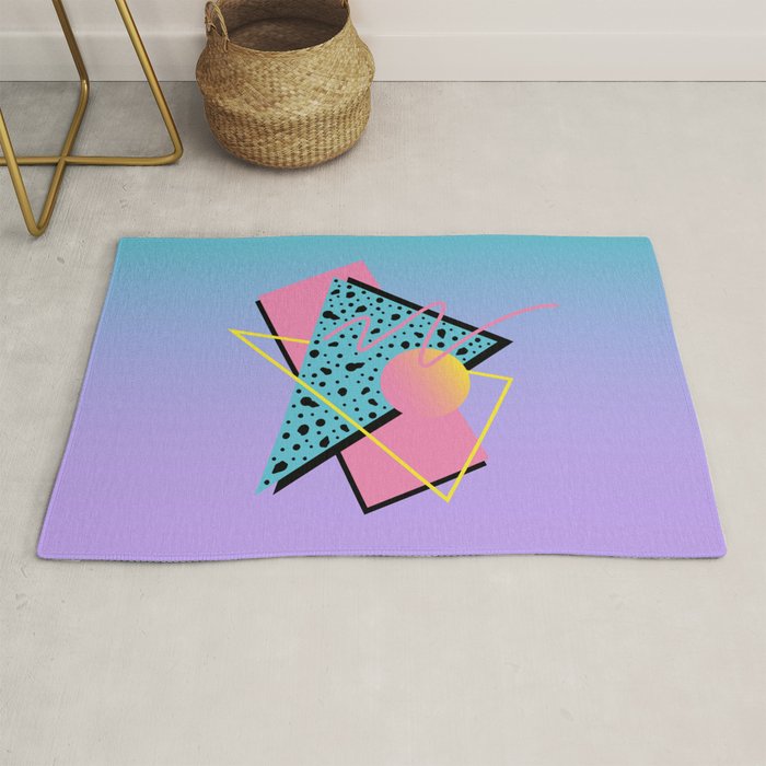 Memphis pattern 93 - 80s / 90s Retro Rug Gallery Image 1