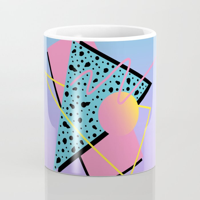 Memphis pattern 93 - 80s / 90s Retro Coffee Mug Gallery Image 4
