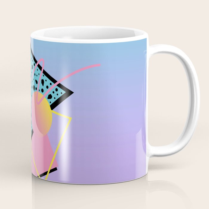 Memphis pattern 93 - 80s / 90s Retro Coffee Mug Gallery Image 1