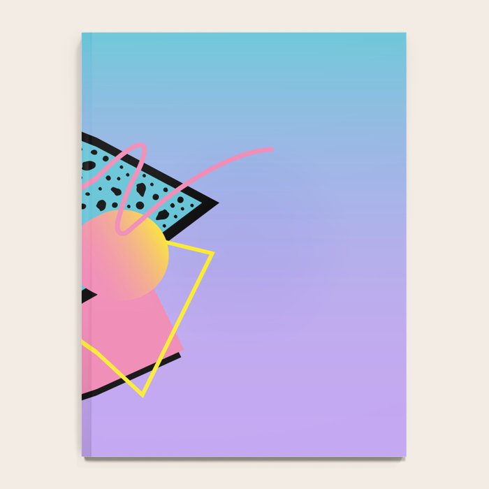 Memphis pattern 93 - 80s / 90s Retro Notebook Gallery Image 4