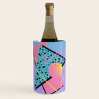 Memphis pattern 93 - 80s / 90s Retro Wine Chiller Gallery Image 1