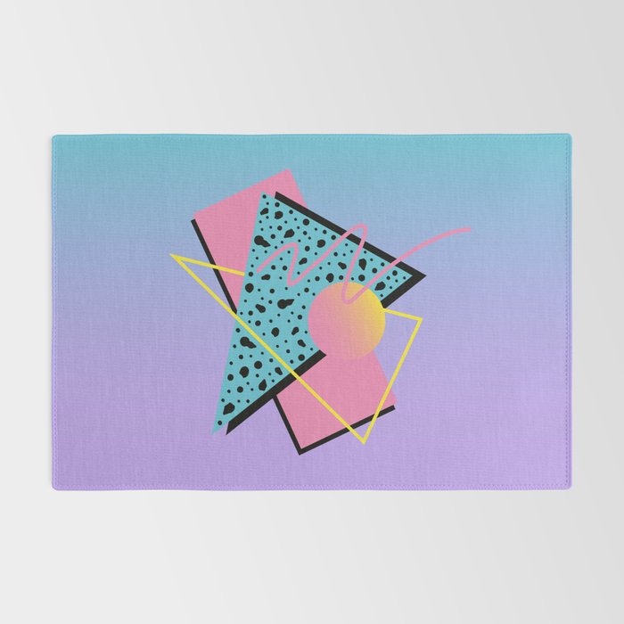 Memphis pattern 93 - 80s / 90s Retro Rug Gallery Image 2