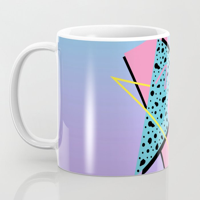 Memphis pattern 93 - 80s / 90s Retro Coffee Mug Gallery Image 3