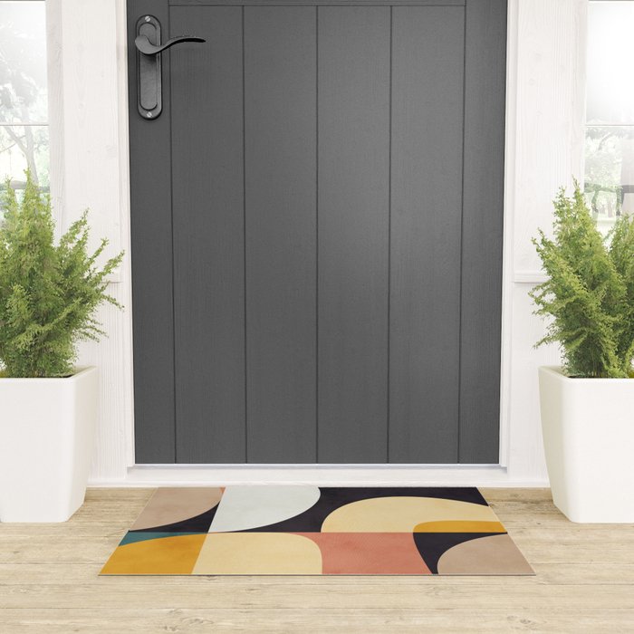 modern shapes 8 Welcome Mat Gallery Image 3