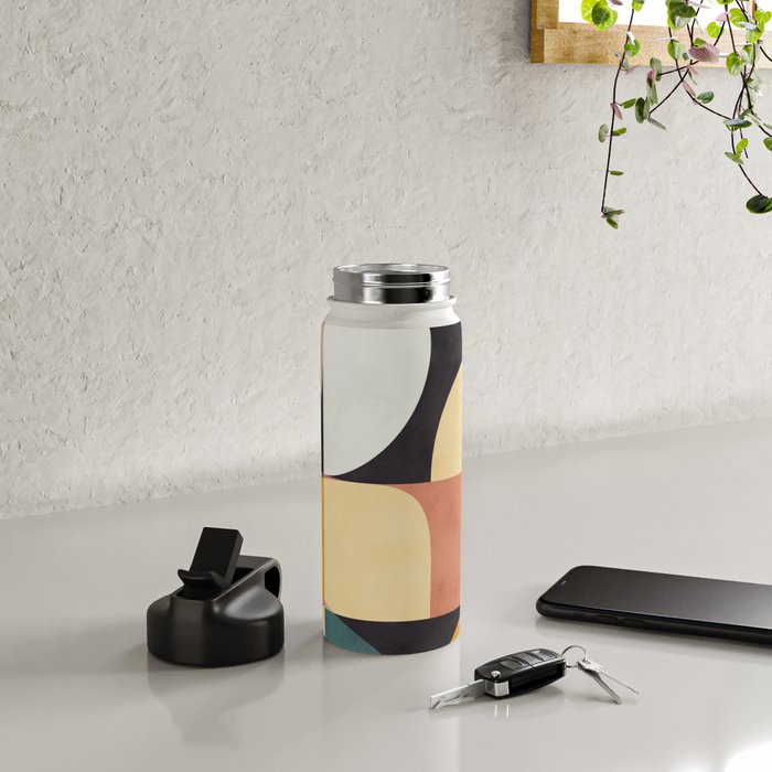modern shapes 8 Water Bottle Gallery Image 4