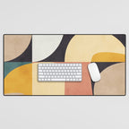 modern shapes 8 Desk Mat Gallery Image 1