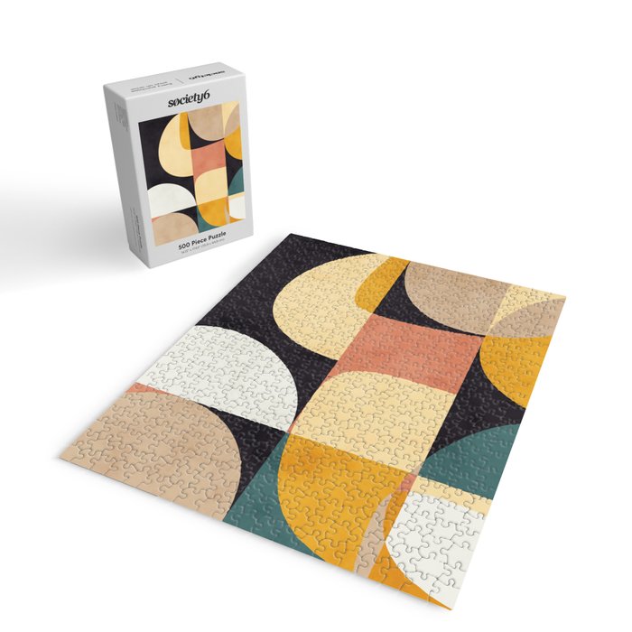 modern shapes 8 Jigsaw Puzzle Gallery Image 2