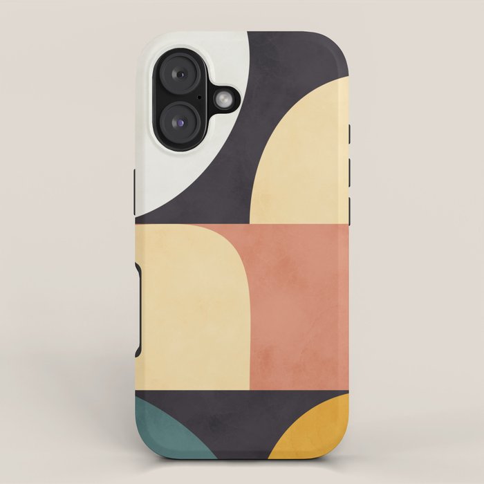 modern shapes 8 iPhone Case Gallery Image 1