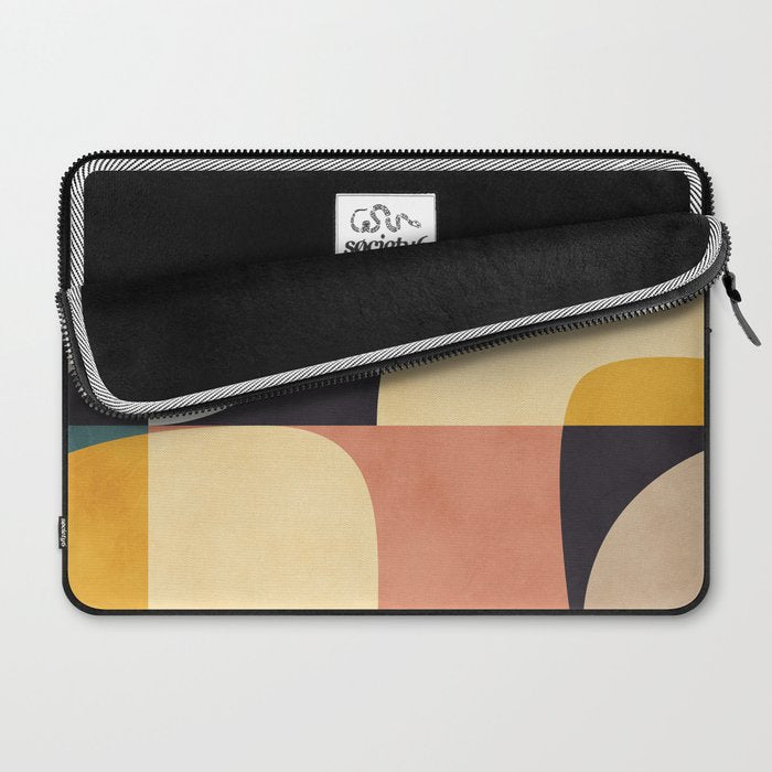 modern shapes 8 Laptop Sleeve Gallery Image 2