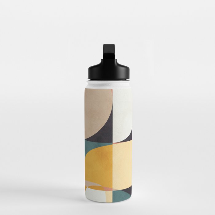 modern shapes 8 Water Bottle Gallery Image 3