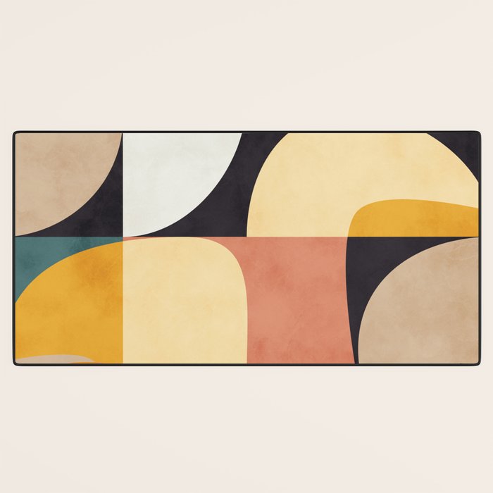 modern shapes 8 Desk Mat Gallery Image 3