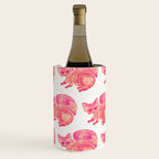 Watercolor Raccoon - Pink Palette Wine Chiller Gallery Image 3