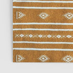 Yellow ochre kilim carpet Poster Gallery Image 3