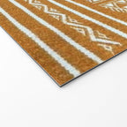Yellow ochre kilim carpet Welcome Mat Gallery Image 2