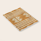 Yellow ochre kilim carpet Notebook Gallery Image 3