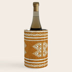 Yellow ochre kilim carpet Wine Chiller Gallery Image 3