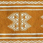 Yellow ochre kilim carpet Coffee Mug Gallery Image 2