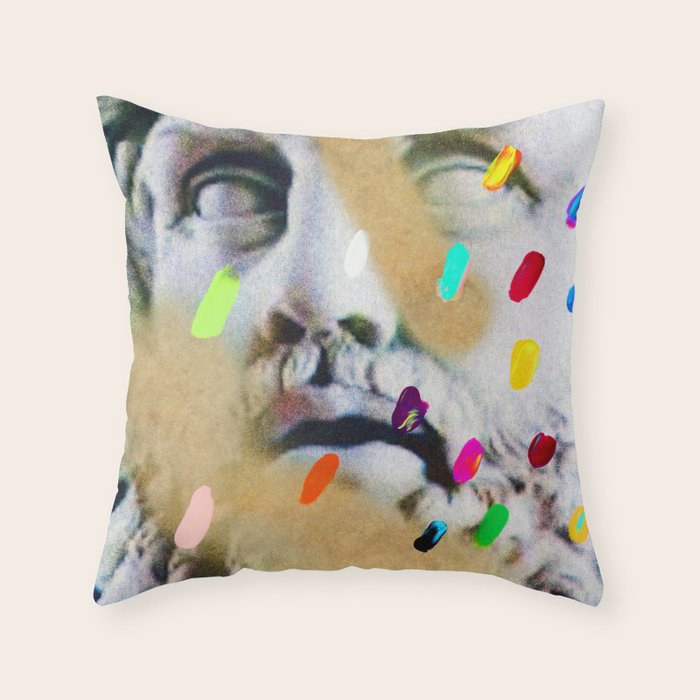 Composition 553 Throw Pillow Gallery Image 6