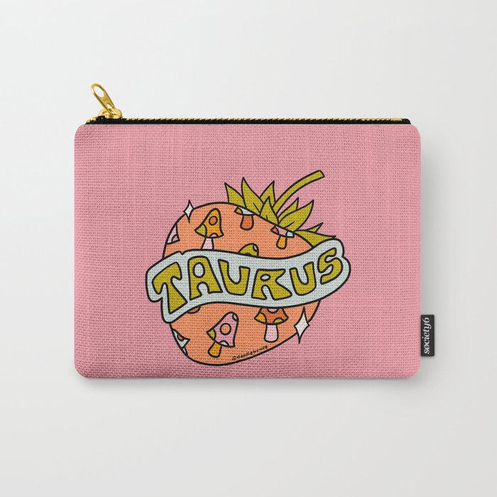 Taurus Strawberry Carry All Pouch Gallery Image 1