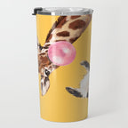 Bubble Gum Gang in Yellow Travel Mug Gallery Image 3