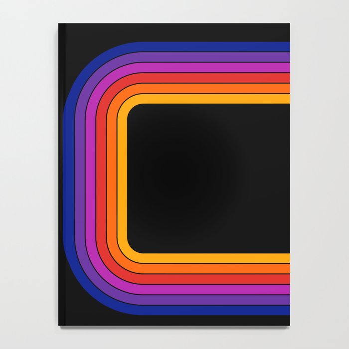 Black Rainbow Tunnel Notebook Gallery Image 4