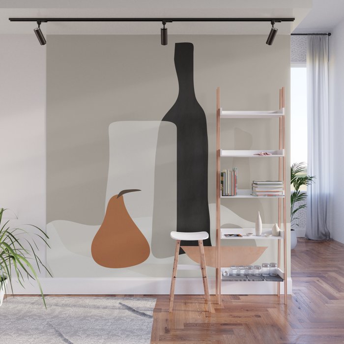 Minimalist Still Life 2 Wall Mural Gallery Image 1