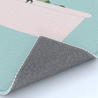 Playful T-Rex in Bathtub in Green Rug Gallery Image 4