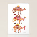Camel Train Stationery Card Gallery Image 2