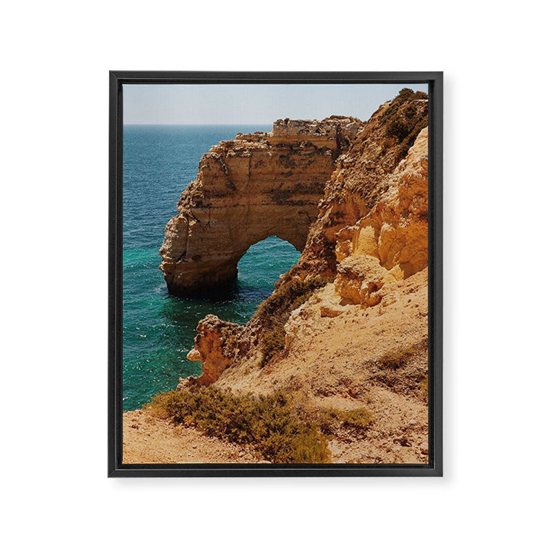 Algarve Arch Framed Canvas Print Gallery Image 6