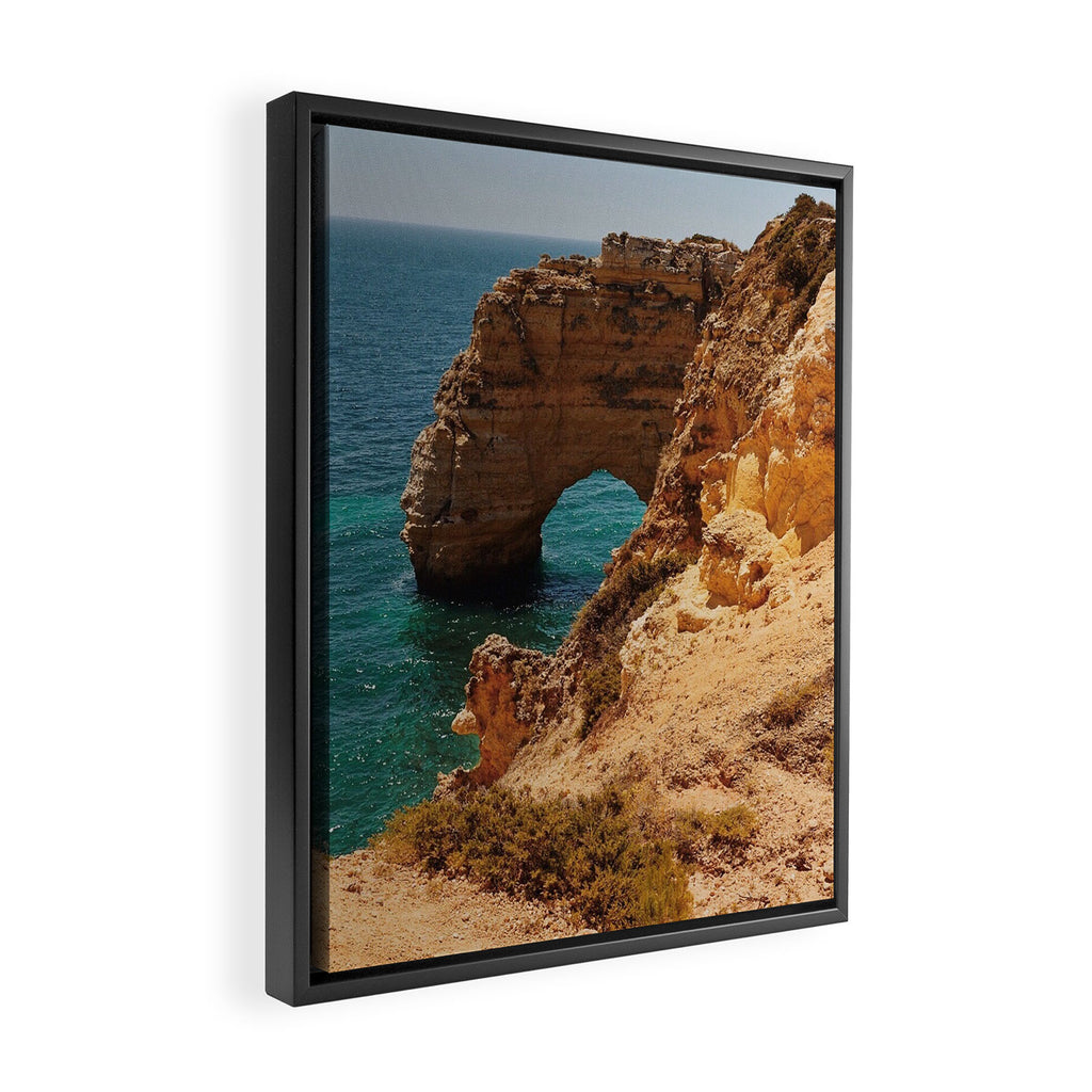 Algarve Arch Framed Canvas Print Gallery Image 2
