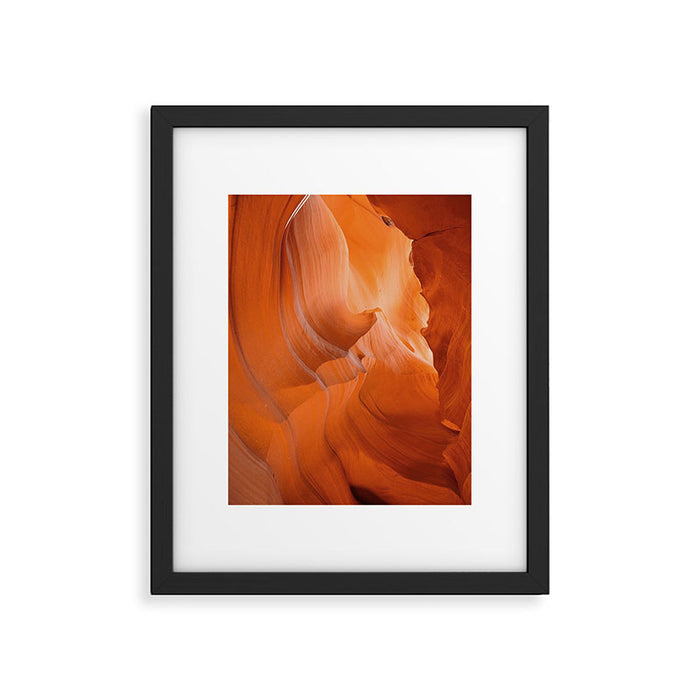 Antelope Canyon Waves Framed Art Print Gallery Image 1