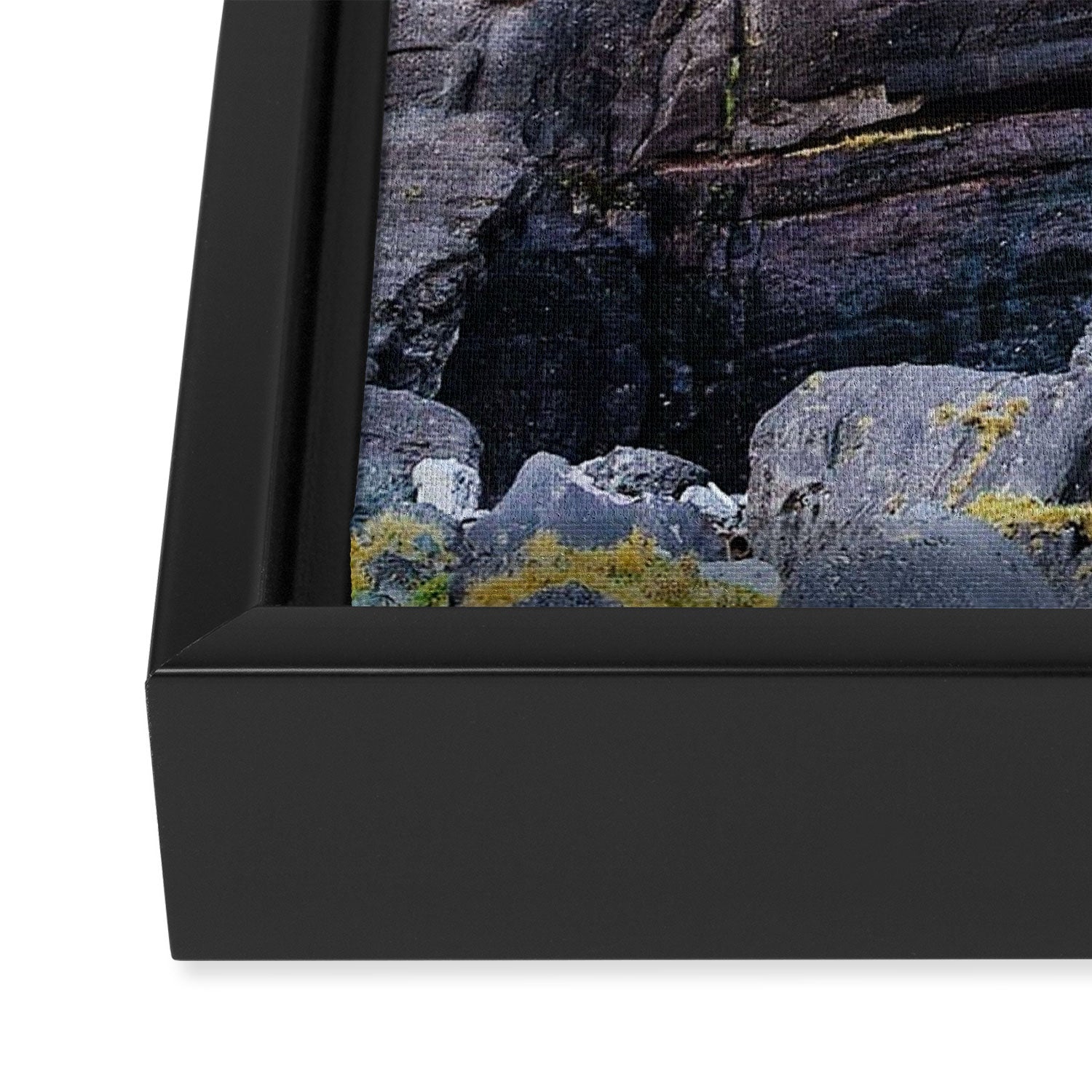 Bridal Veil Falls Framed Canvas Print Gallery Image 3