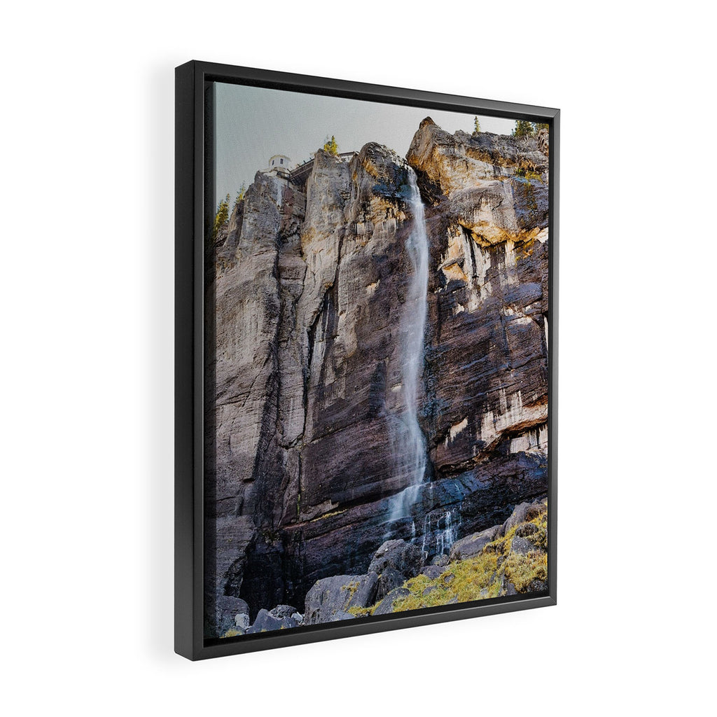 Bridal Veil Falls Framed Canvas Print Gallery Image 2