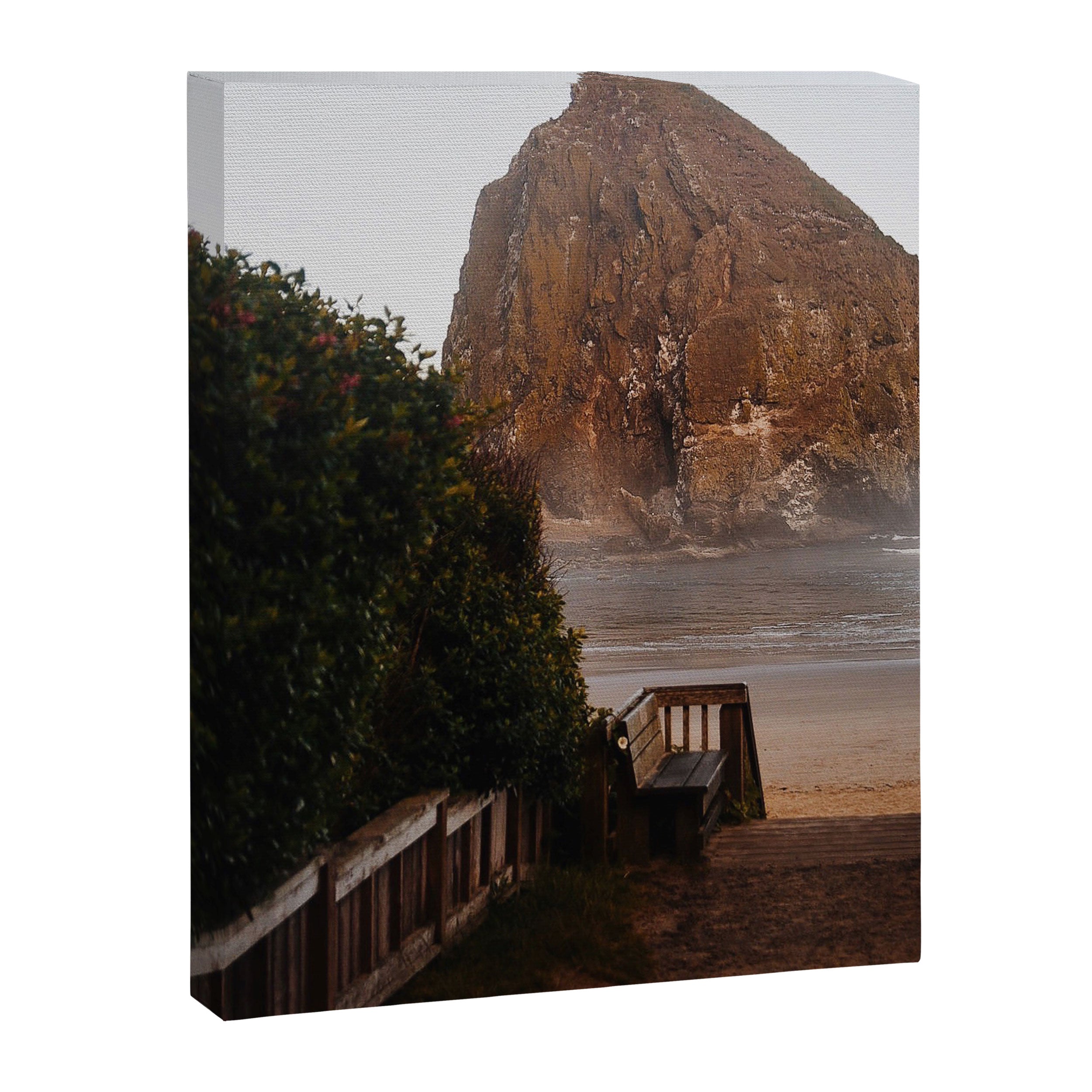 Cannon Beach Boardwalk Canvas Print Gallery Image 6