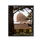 Cannon Beach Bungalow Framed Canvas Print Gallery Image 6