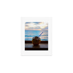 Coconut Drink Art Print Gallery Image 1