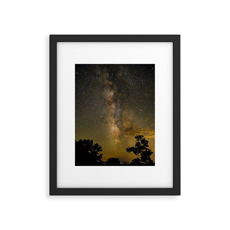 Colorado Milky Way Framed Art Print Gallery Image 5