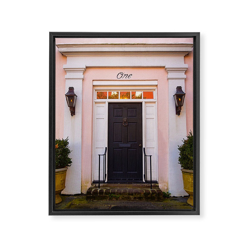 Doors of Charleston Framed Canvas Print Gallery Image 6