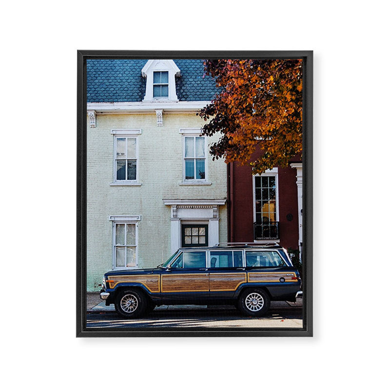 Fall in Alexandria  Framed Canvas Print Gallery Image 6
