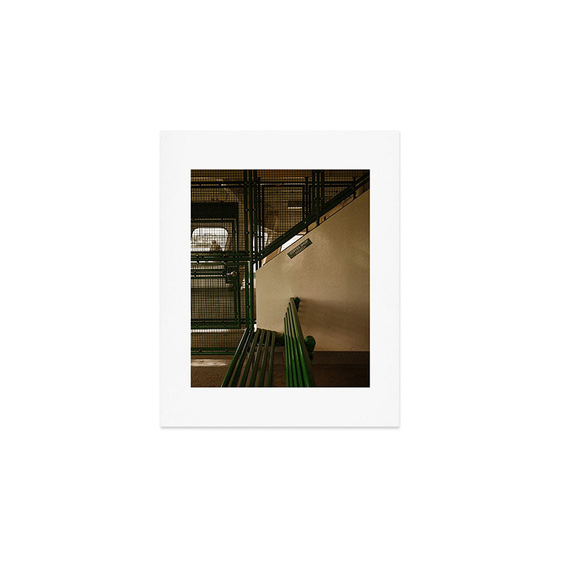 Ferry Coffee Shop Art Print Gallery Image 1