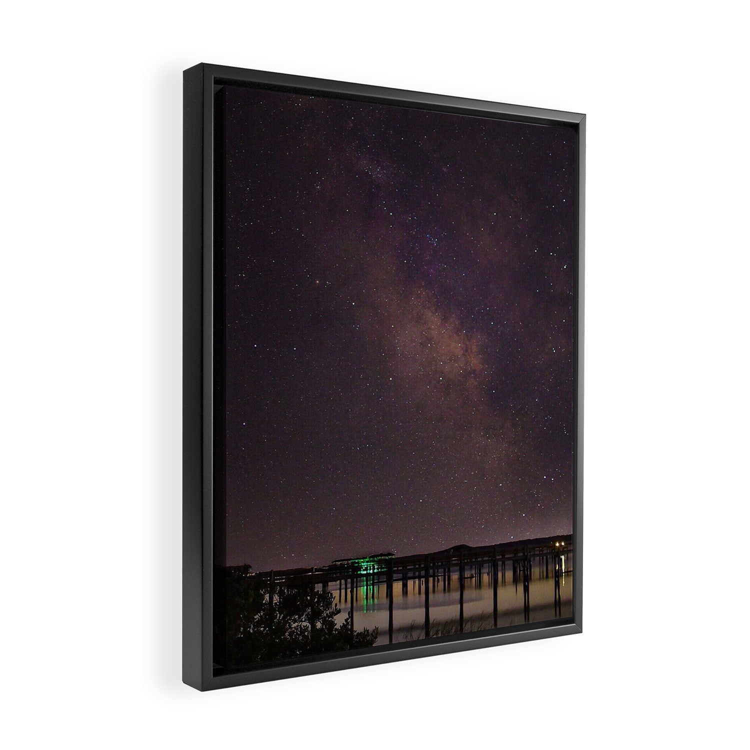 Florida Milky Way Framed Canvas Print Gallery Image 2