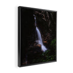 Flume Gorge Waterfall Framed Canvas Print Gallery Image 2