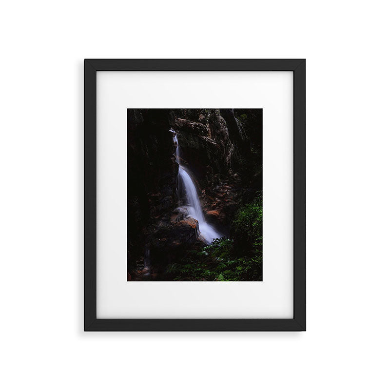 Flume Gorge Waterfall Framed Art Print Gallery Image 5