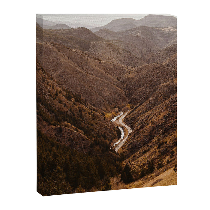Golden Hour in Golden, Colorado Canvas Print Gallery Image 1