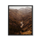 Golden Hour in Golden, Colorado Framed Canvas Print Gallery Image 6