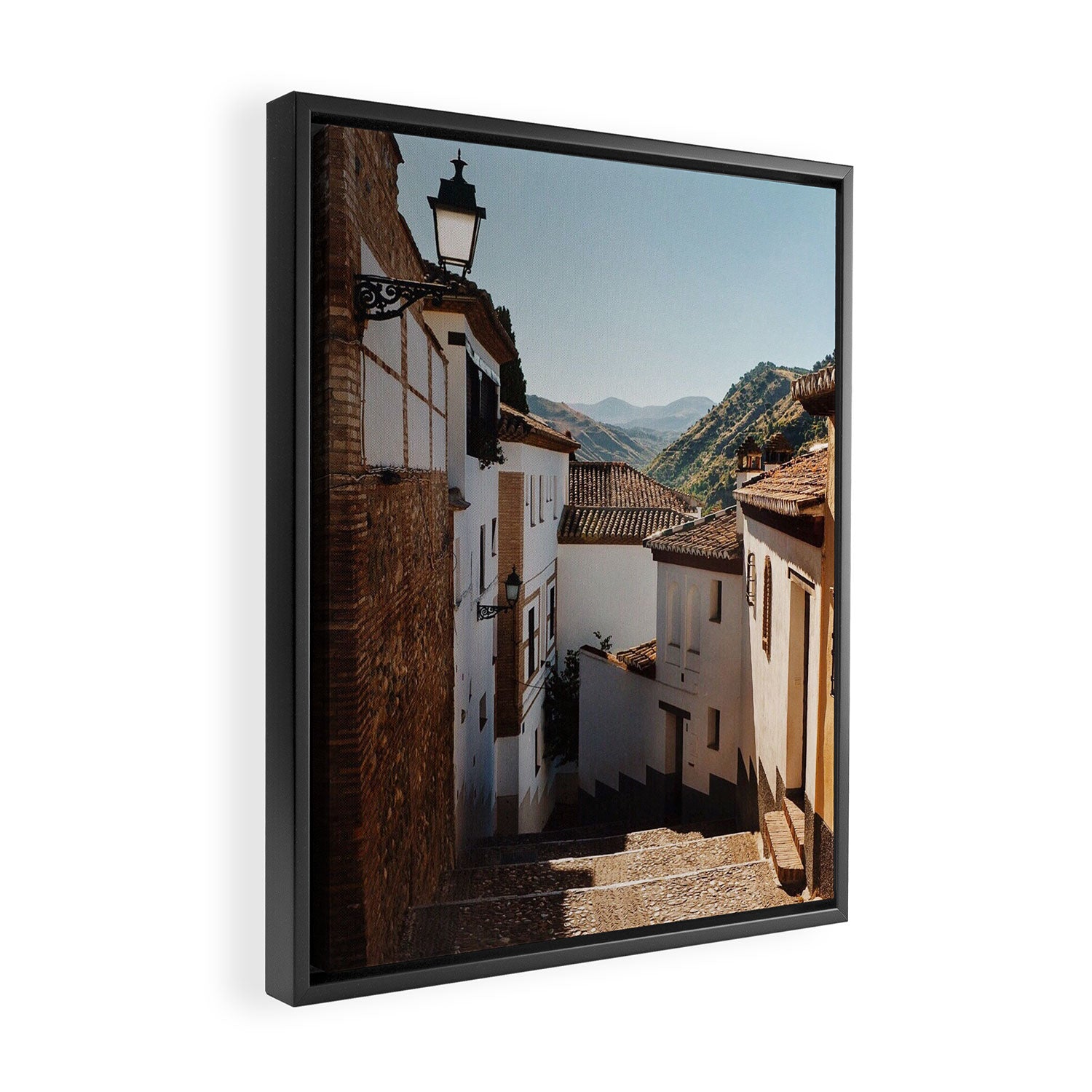 Good Day in Granada Framed Canvas Print Gallery Image 2