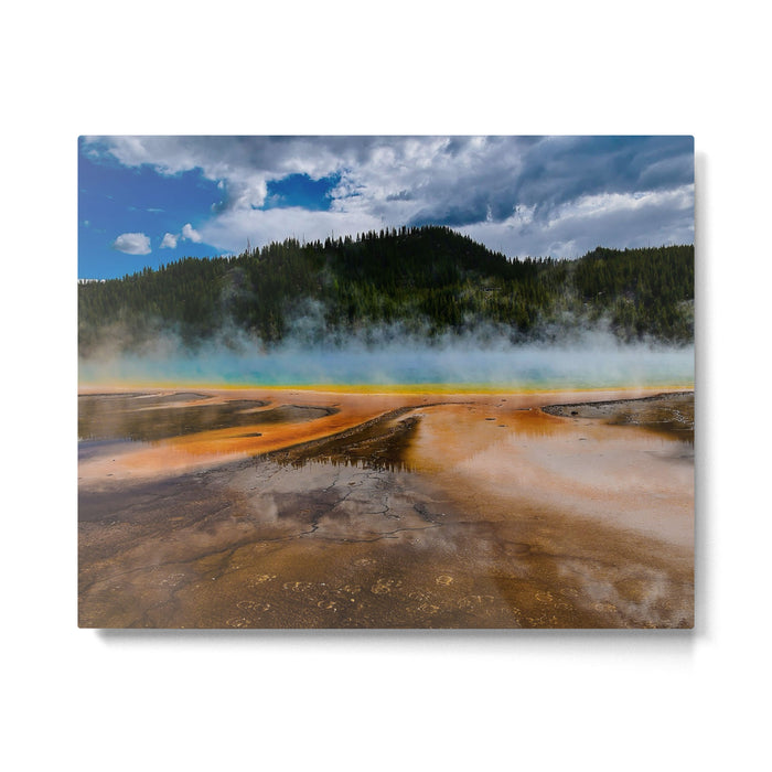 Grand Prismatic Spring Metal Print Gallery Image 1